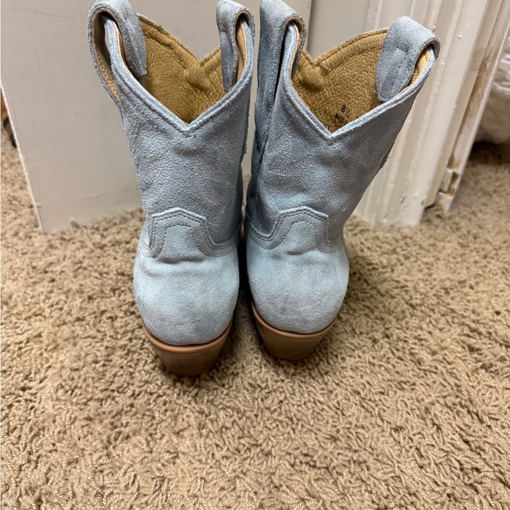 Idyllwind Light Blue Western Cowboy Boots - Picture 5 of 6